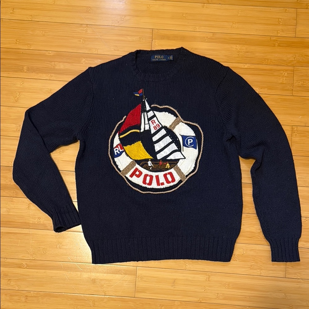 Polo by Ralph Lauren 89 Sailing Crewneck Sweater